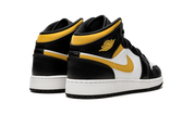 Air Jordan 1 Mid White Pollen Black (GS) 4