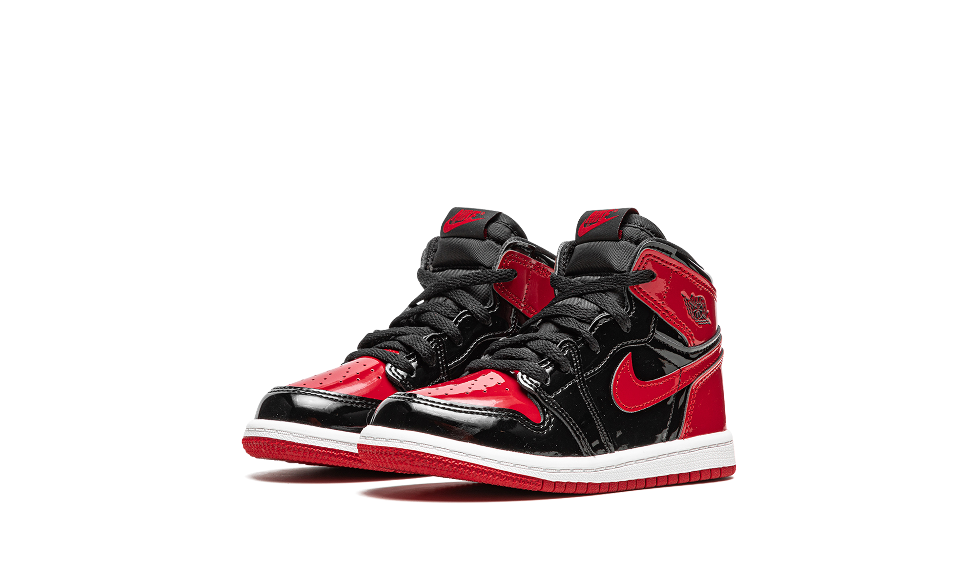 Air Jordan 1 Retro High OG Bred Patent (TD)