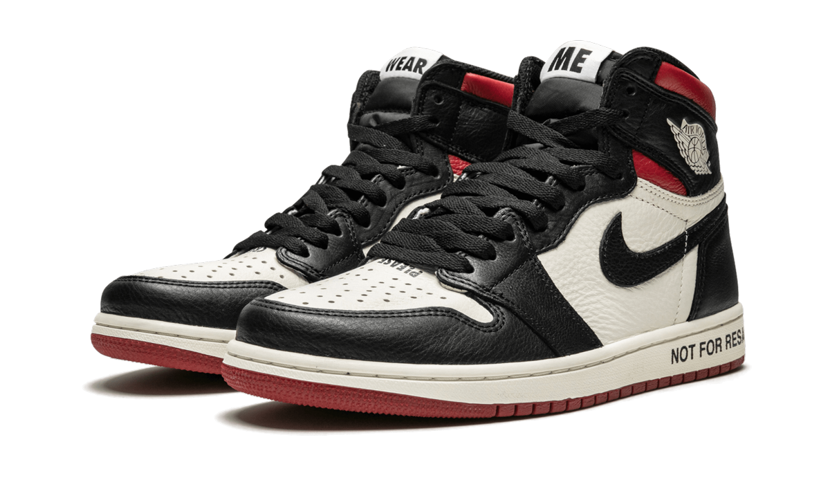 Air Jordan 1 Retro High OG "Not for resale" Red 3