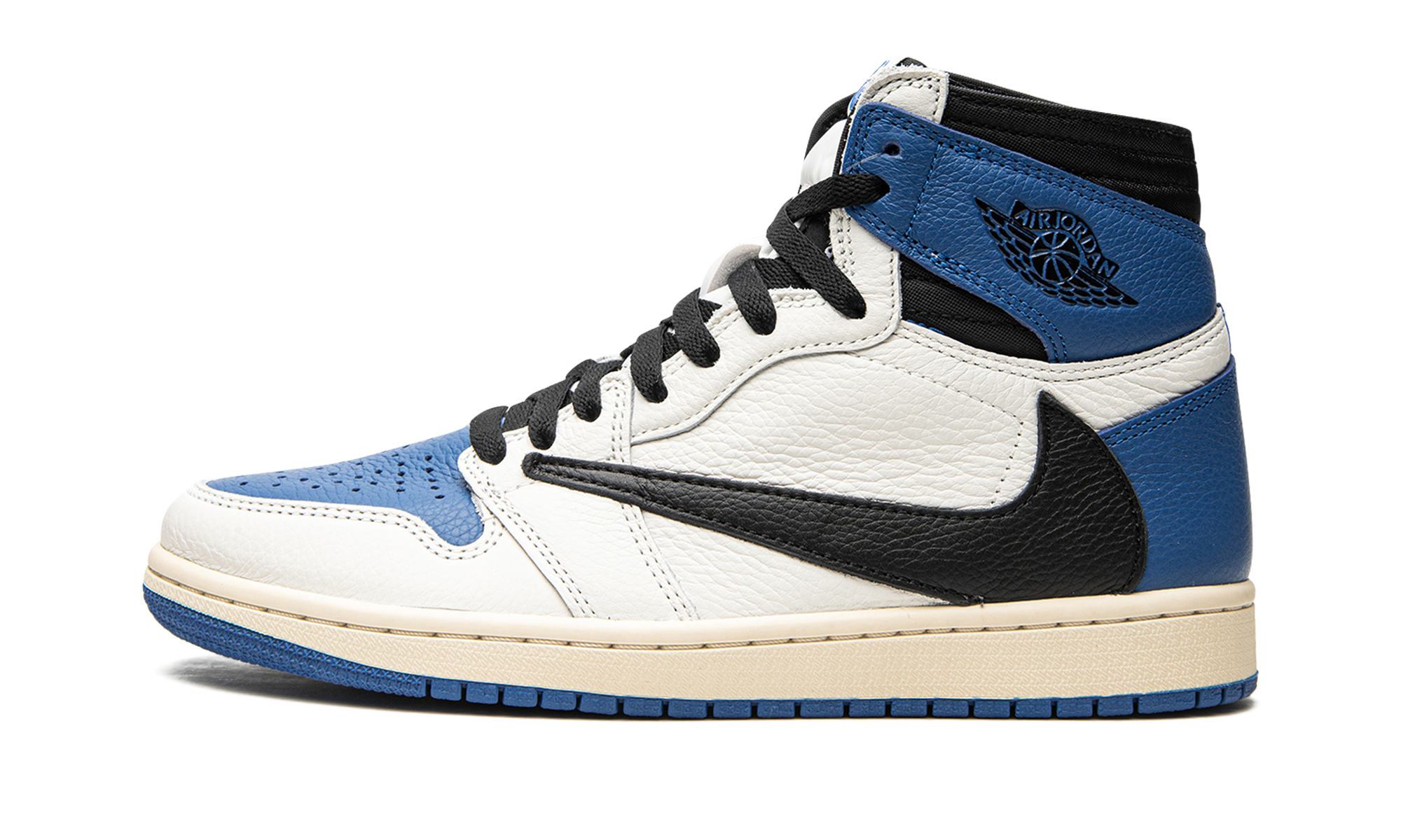 Air Jordan 1 Retro High OG SP Travis Scott Fragment Military Blue
