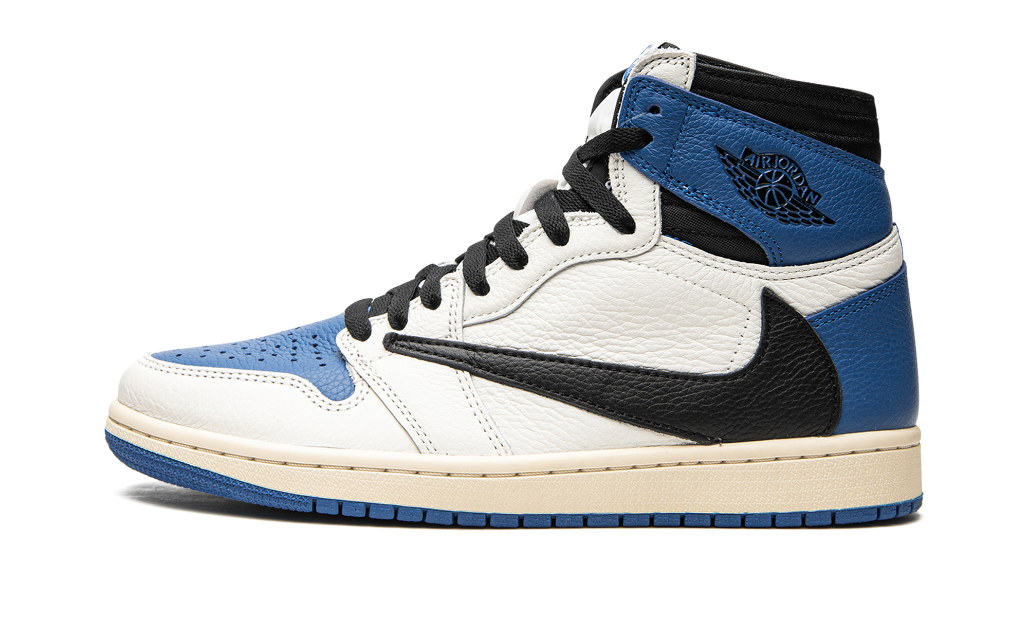 Air Jordan 1 Retro High OG SP Travis Scott Fragment Military Blue