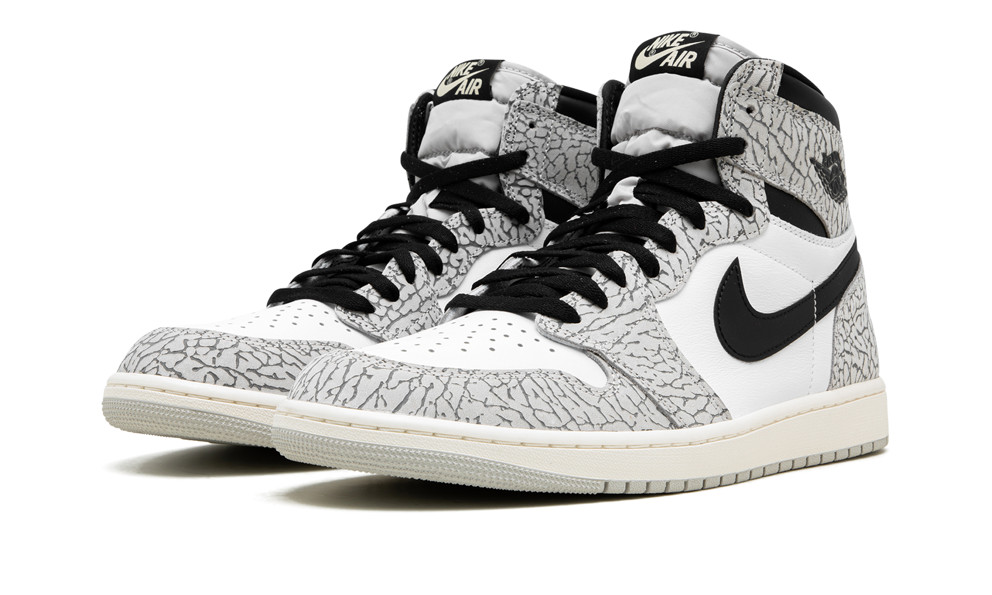 Air Jordan 1 Retro High OG White Cement 3