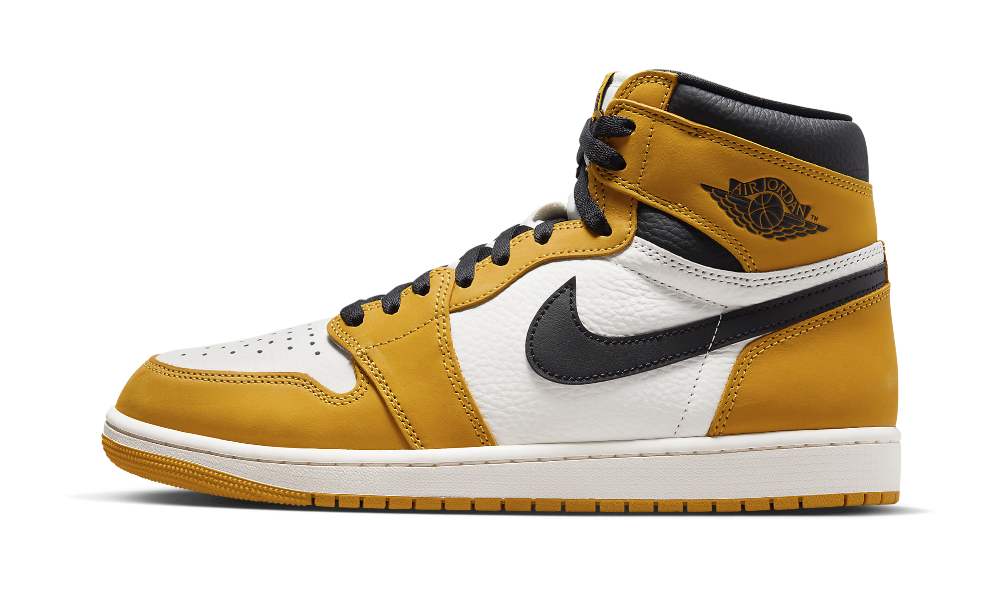 Air Jordan 1 Retro High OG Yellow Ochre 4