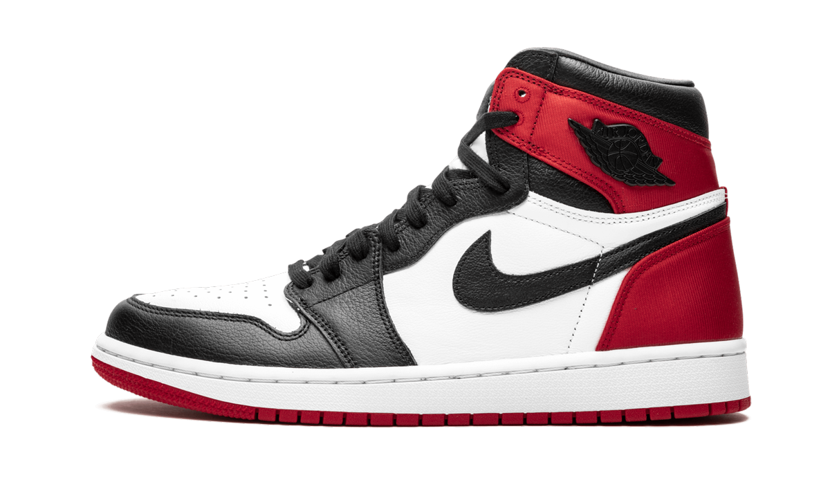 Air Jordan 1 Retro High Satin Black Toe 8