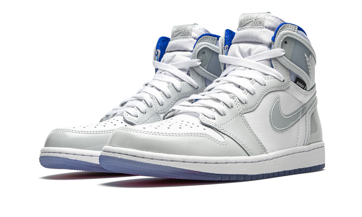 Air Jordan 1 Retro High Zoom White Racer Blue 3