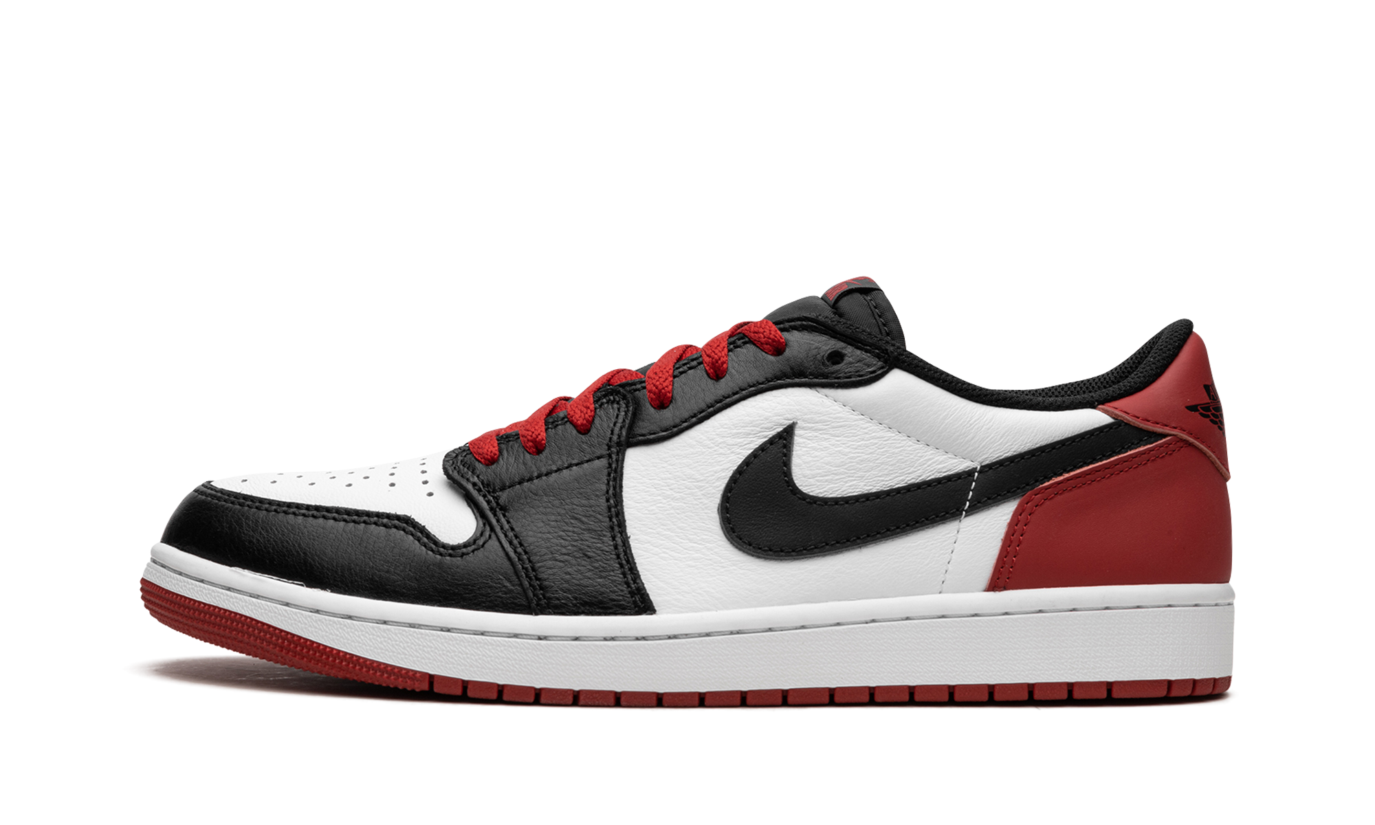 Air Jordan 1 Retro Low OG Black Toe 1