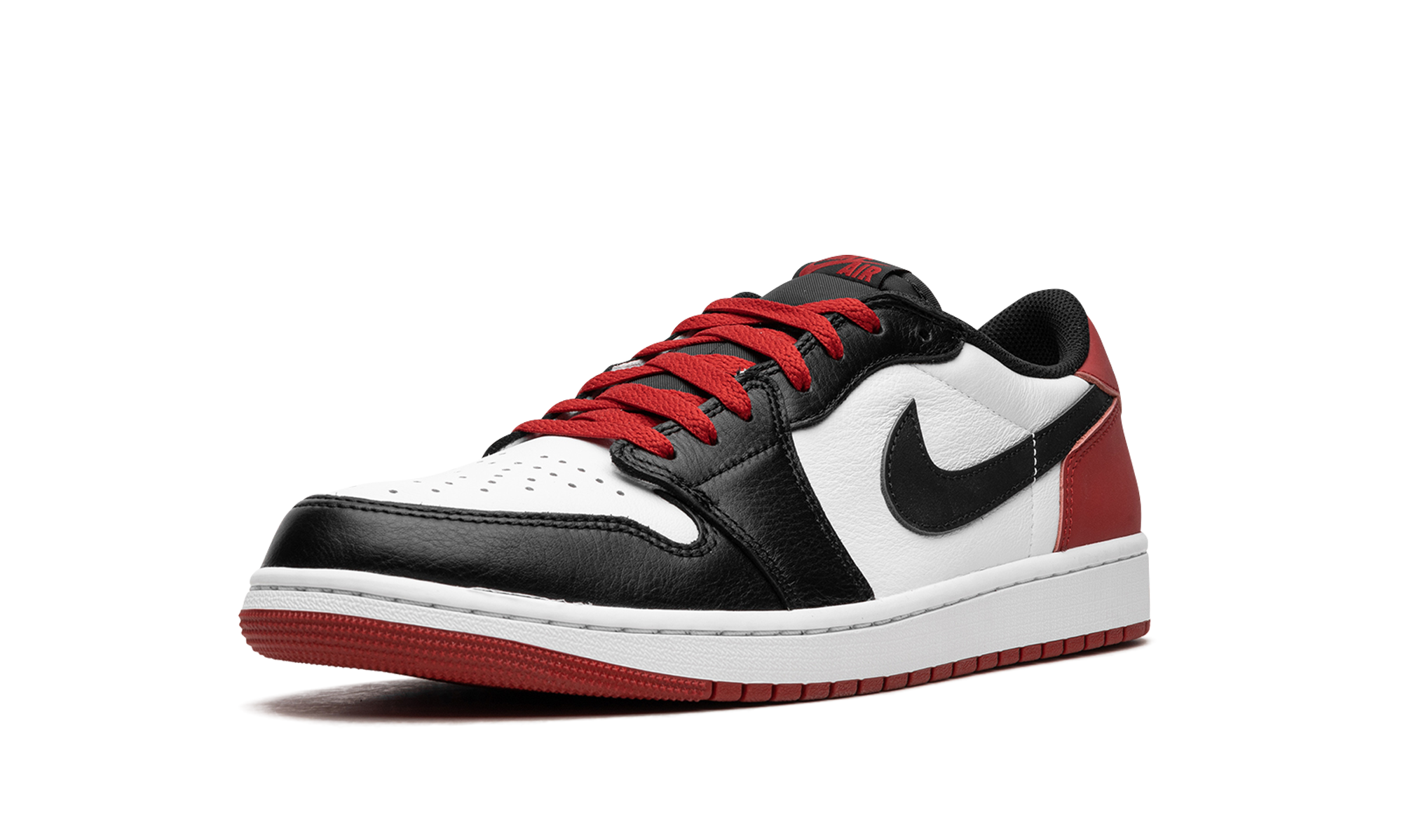 Air Jordan 1 Retro Low OG Black Toe 5