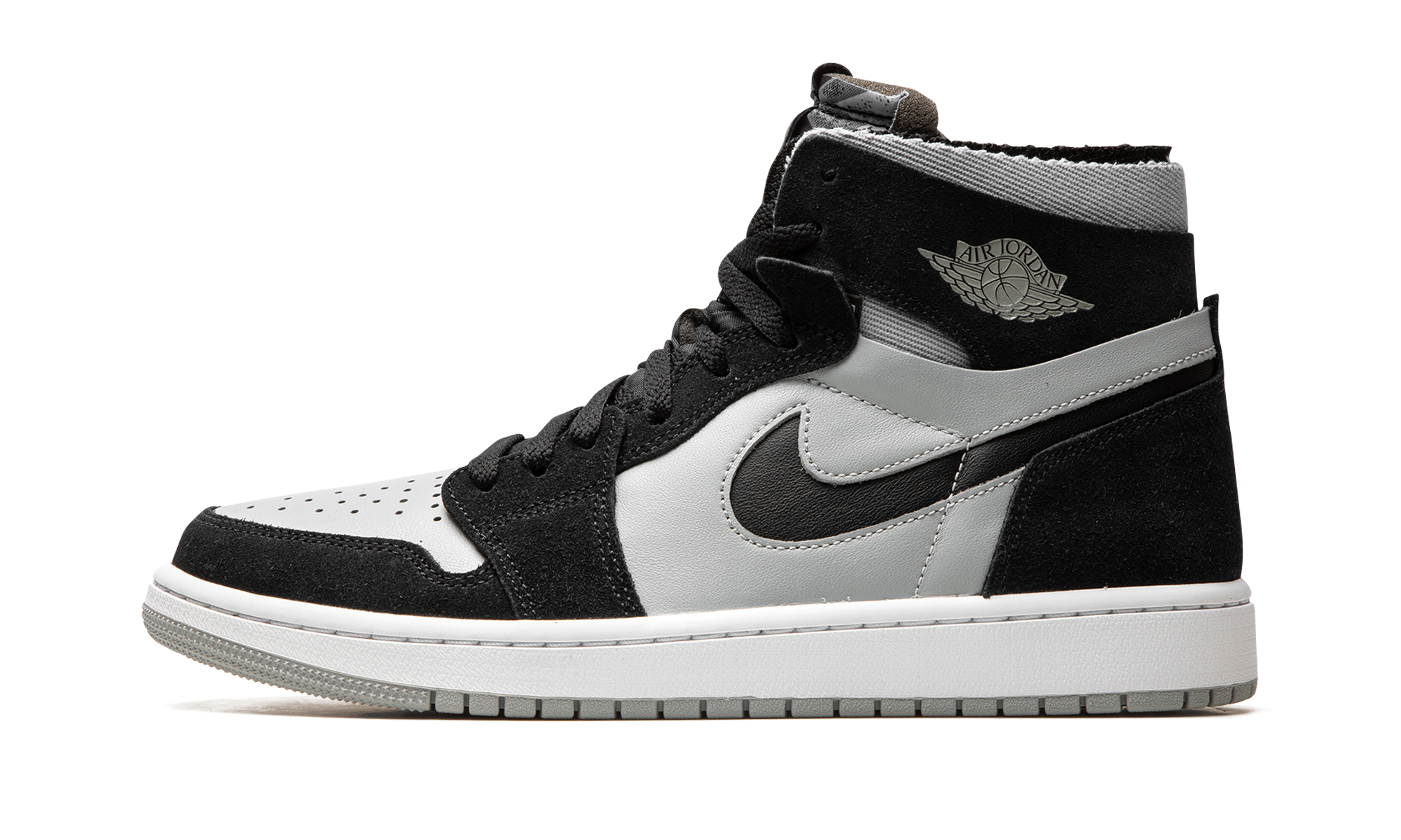 Air Jordan 1 Zoom Cmft Black Light Smoke Gray 4