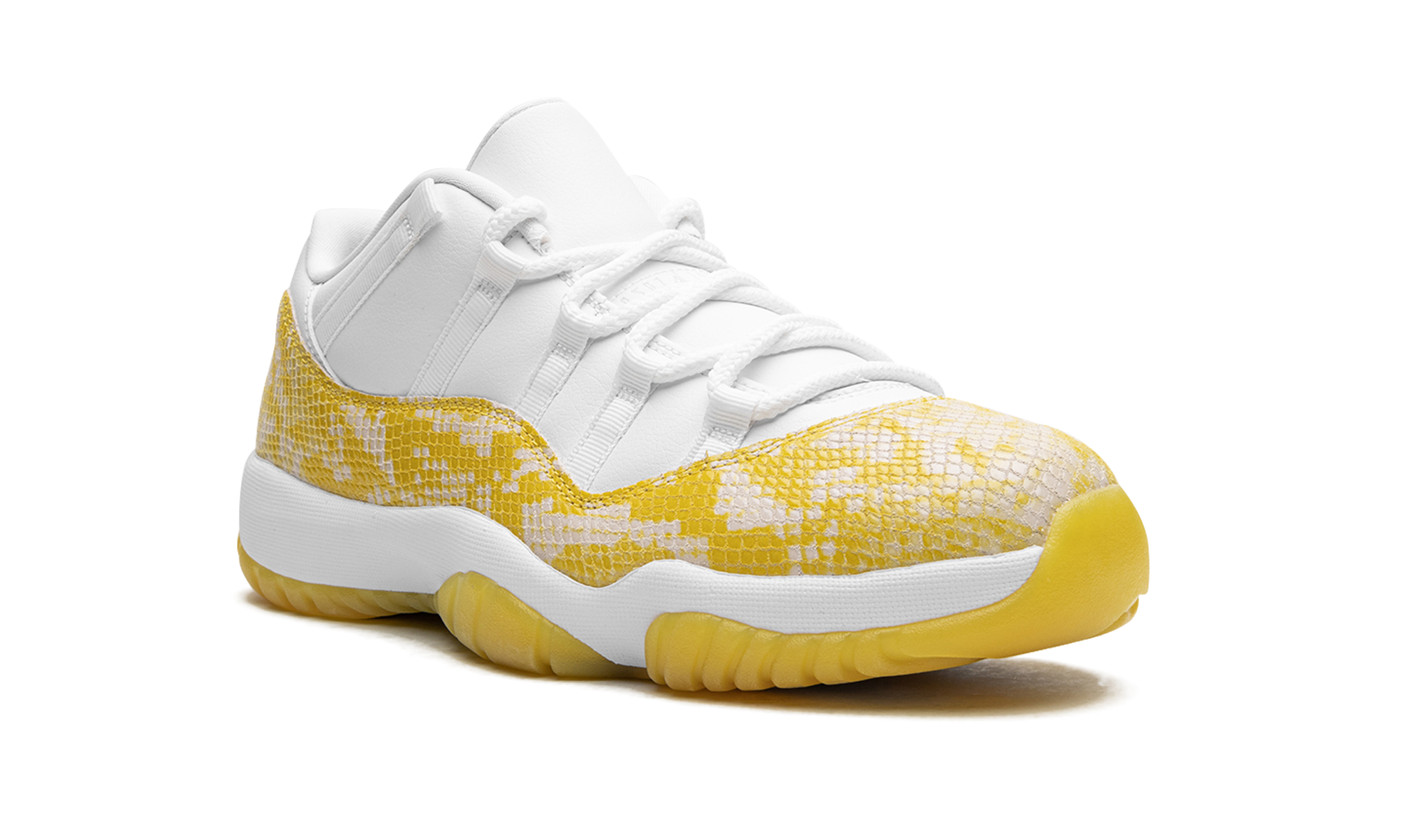 Air Jordan 11 Retro Low Yellow Snakeskin