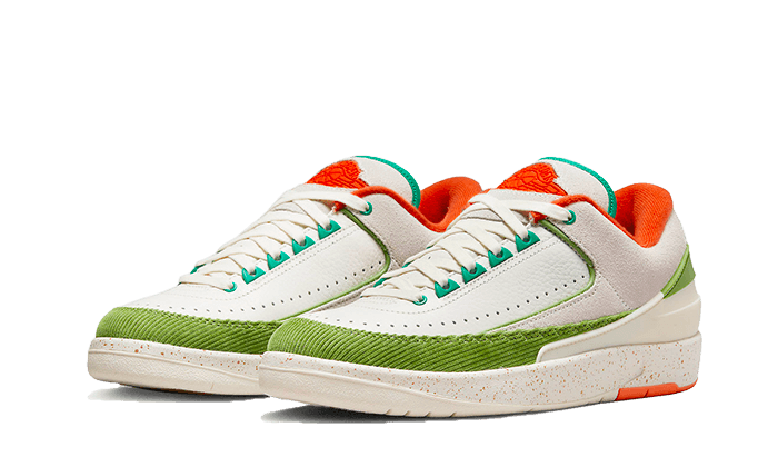 Air Jordan 2 Low SP Titan Safety Orange 2