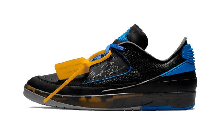 Air Jordan 2 Retro Low SP Off-White Black Blue 1