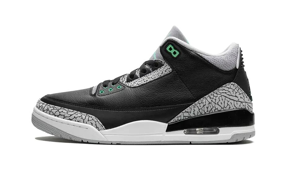 Air Jordan 3 Retro Green Glow 1
