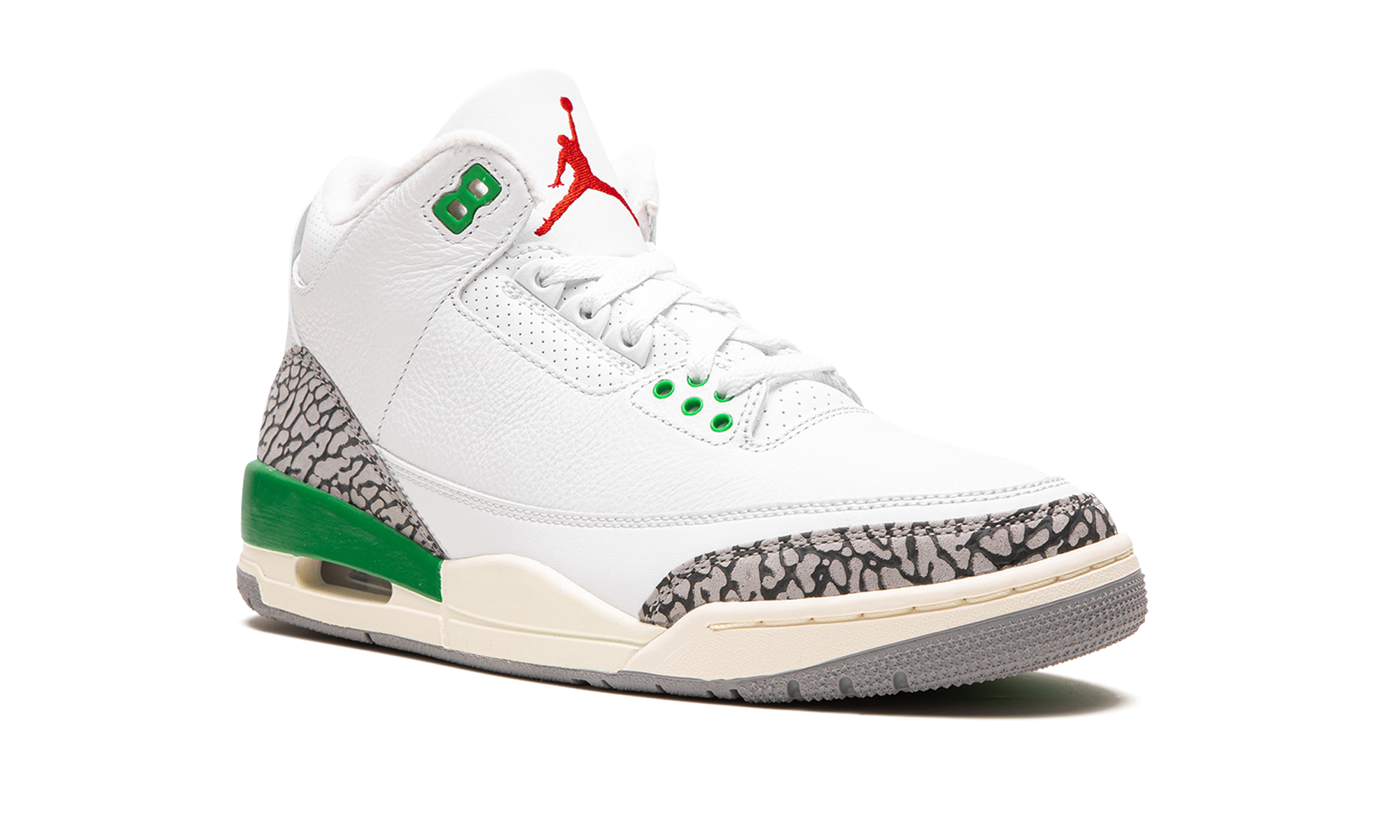 Air Jordan 3 Retro Lucky Green (W) 2