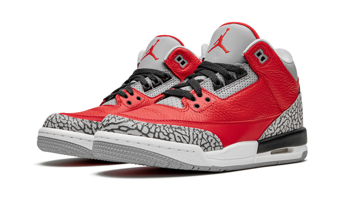 Air Jordan 3 Retro SE Fire Red (GS) 3