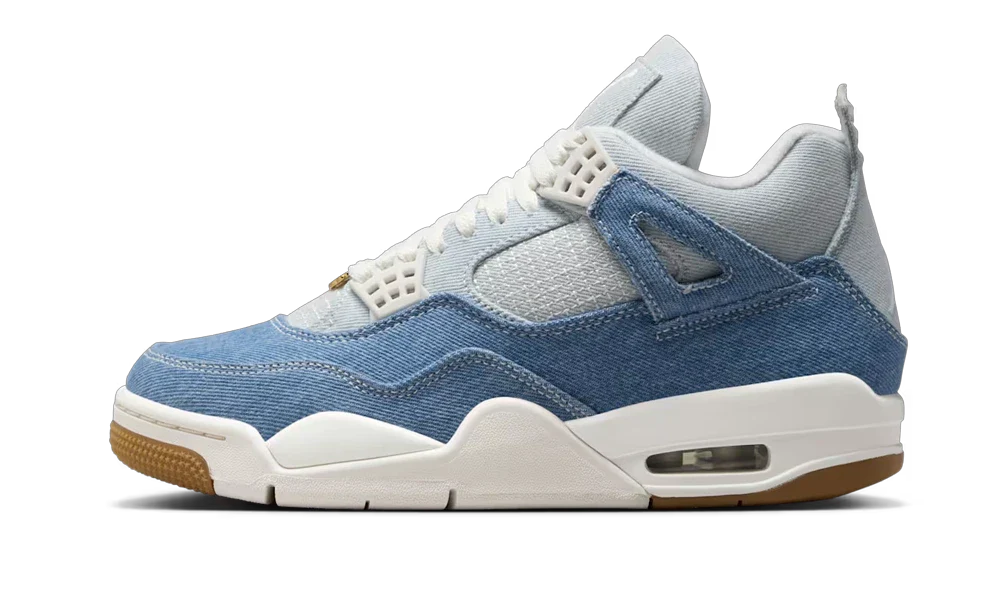Air Jordan 4 Denim Worn Blue 1