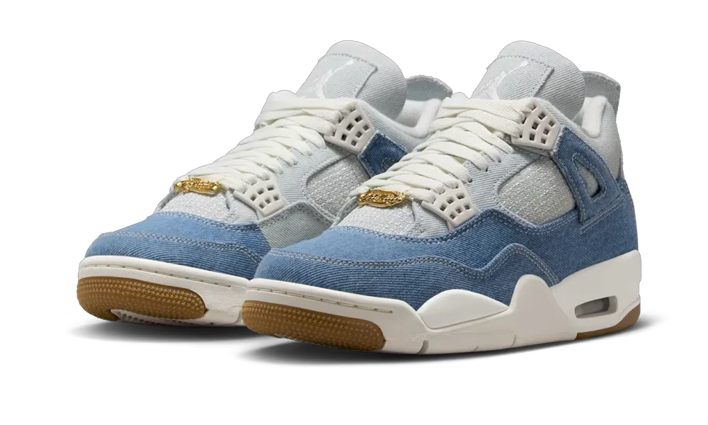 Air Jordan 4 Denim Worn Blue 2