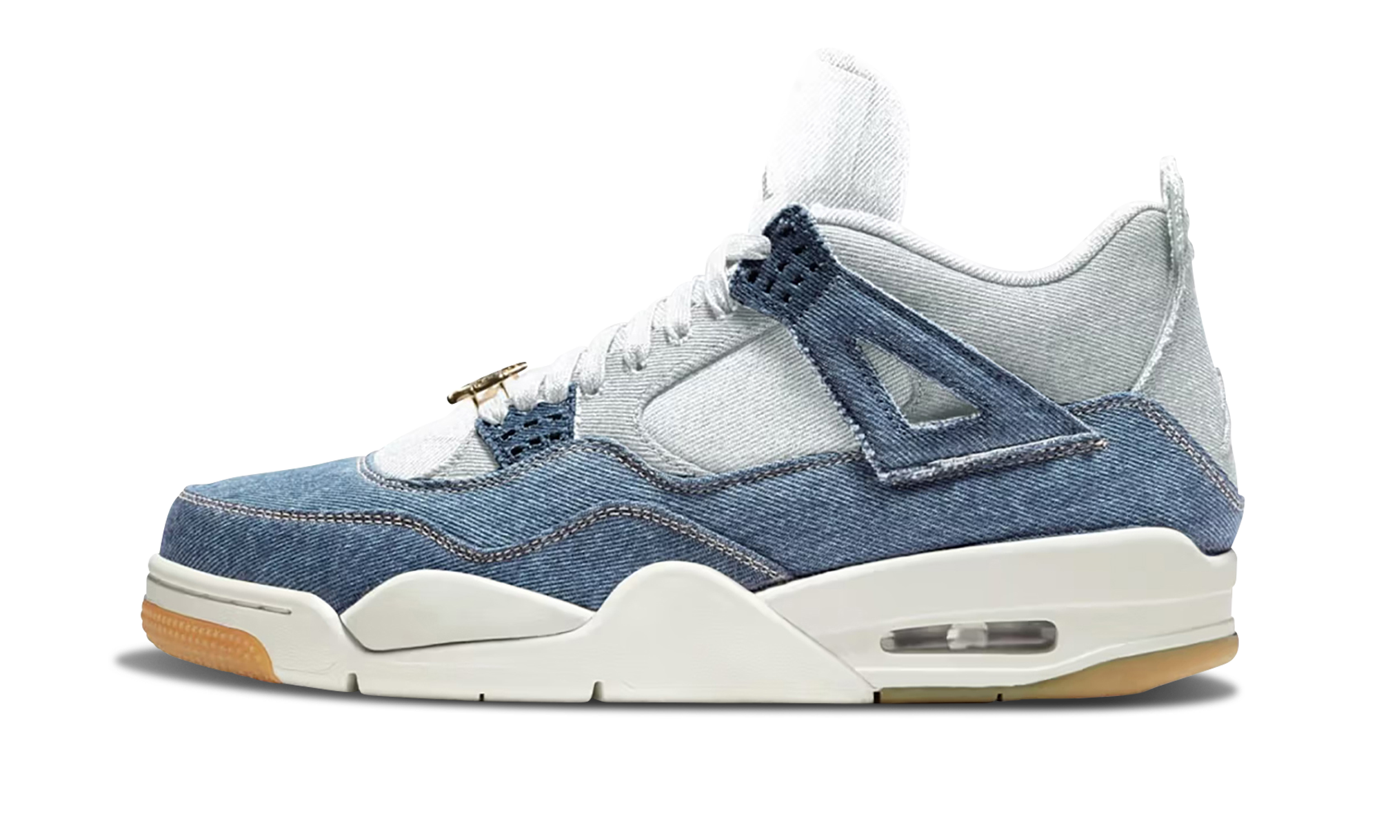 Air Jordan 4 Denim Worn Blue 7