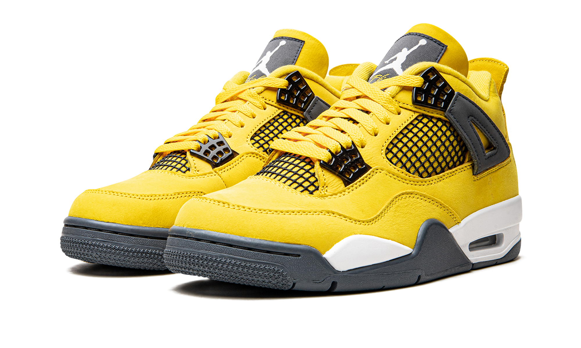 Air Jordan 4 Retro Round Yellow (Lightning) 2
