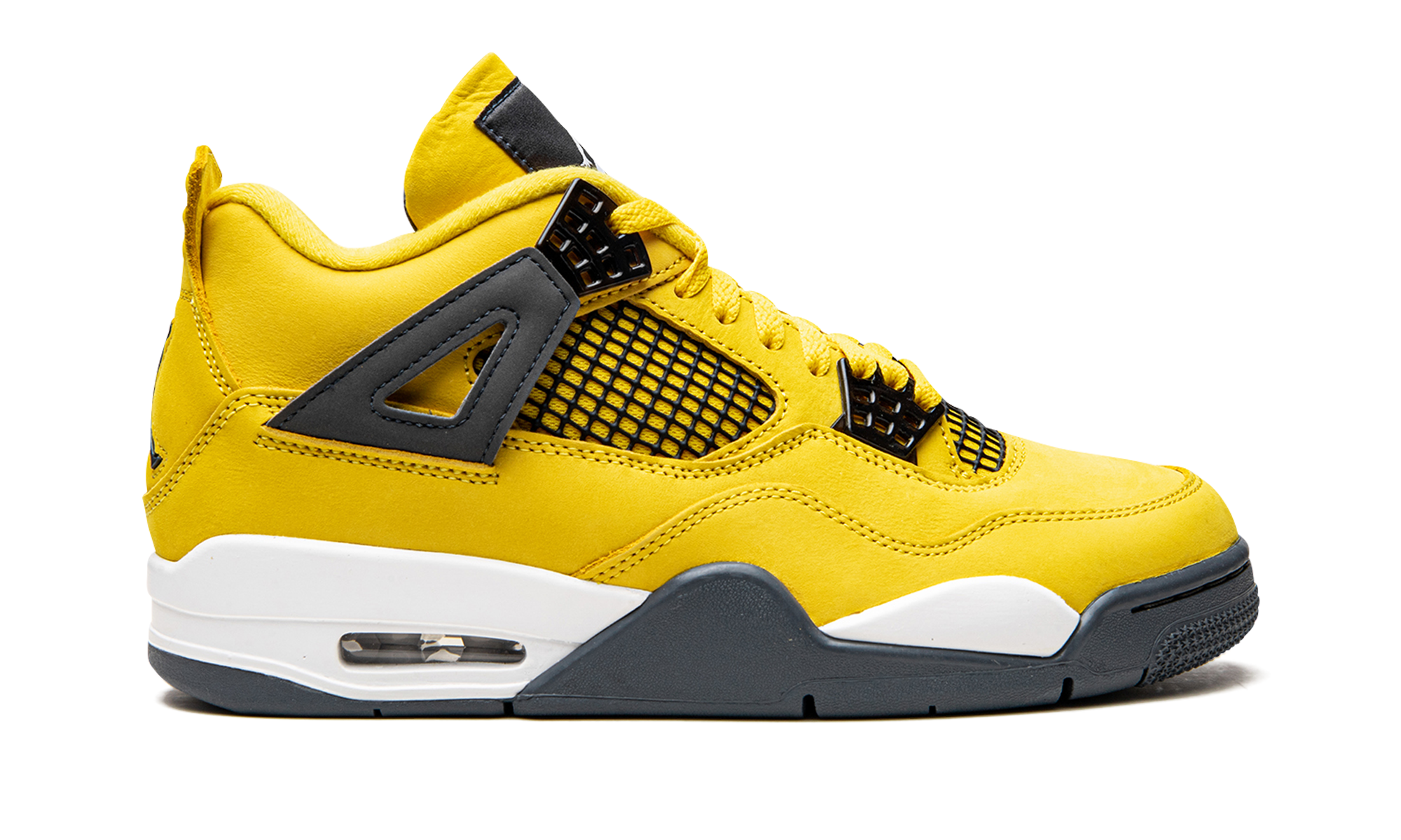 Air Jordan 4 Retro Round Yellow (Lightning) 6