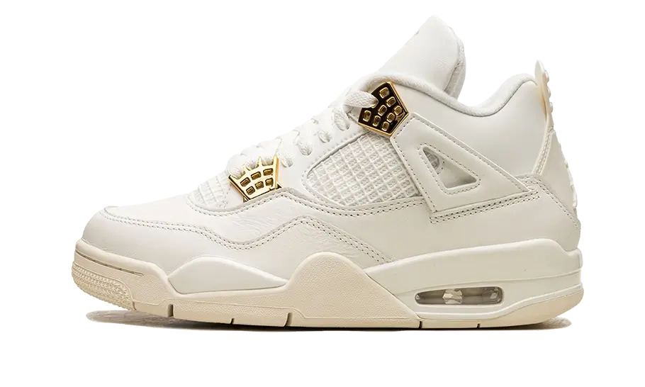Air Jordan 4 Sail Metallic Gold 1