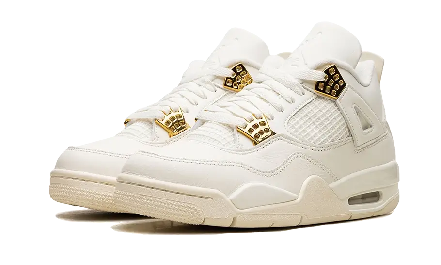 Air Jordan 4 Sail Metallic Gold 2