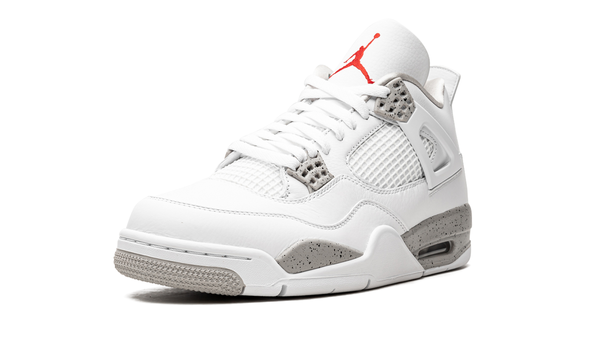 Air Jordan 4 Tech White (White Oreo)