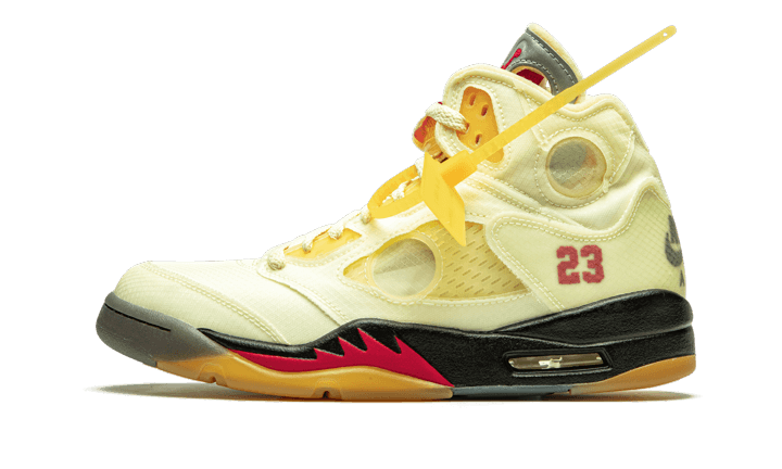 Air Jordan 5 Retro Off-White Sail 1