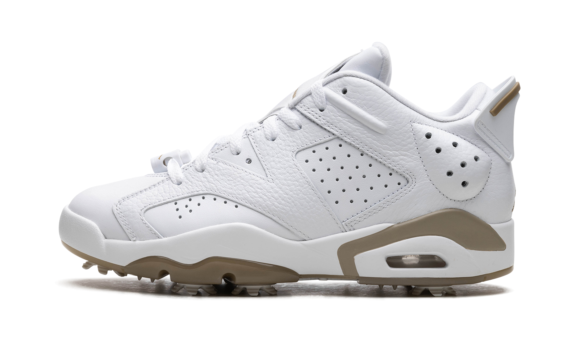 Air Jordan 6 Retro Low Golf White Khaki 1