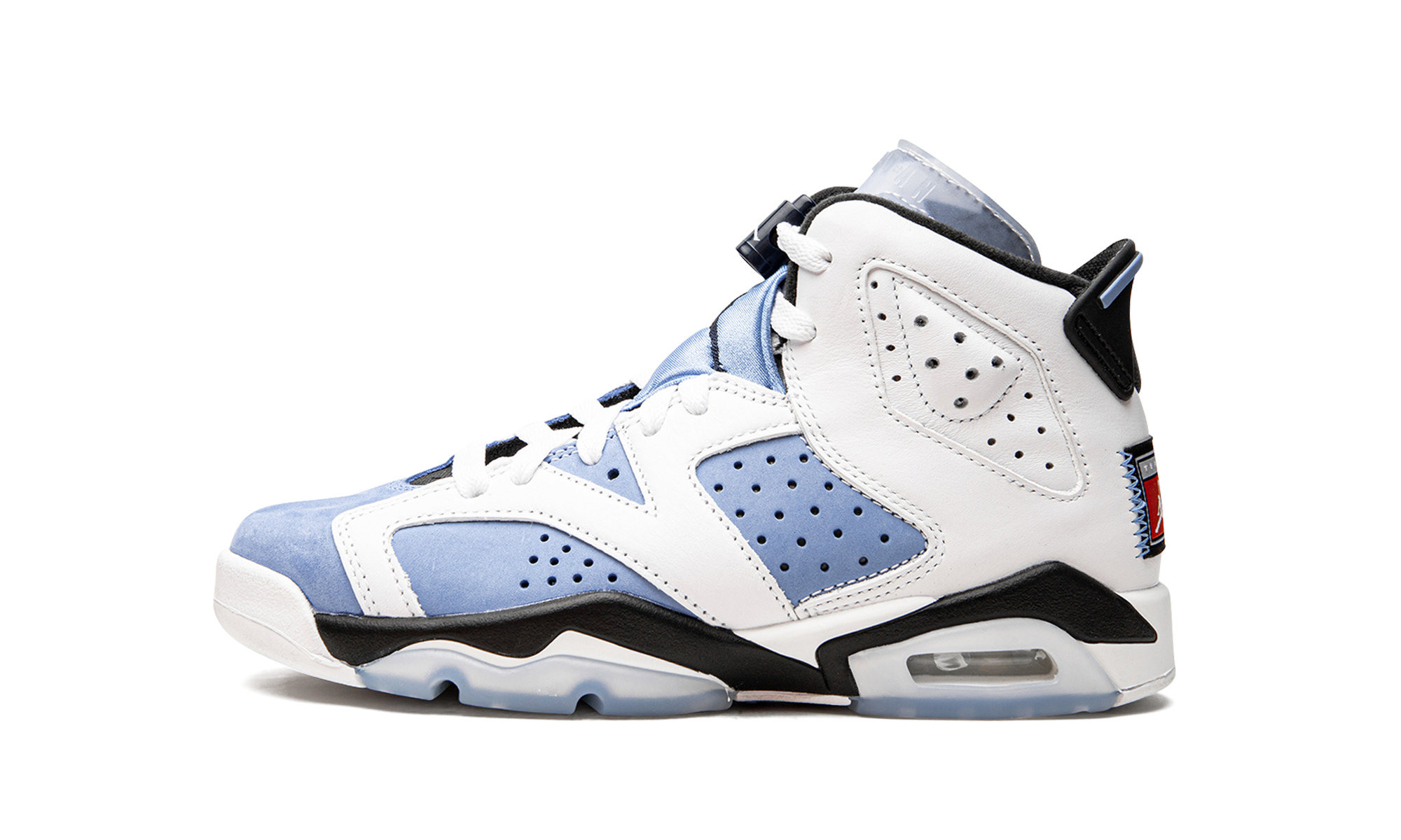 Air Jordan 6 Retro UNC White (GS) 2