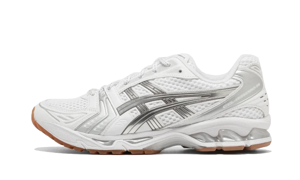 ASICS Gel-Kayano 14 A.P.C. White Pure Silver 1