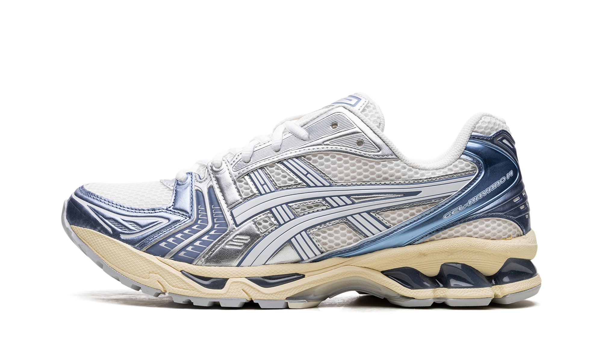 ASICS Gel-Kayano 14 Cream Metallic Blue 1