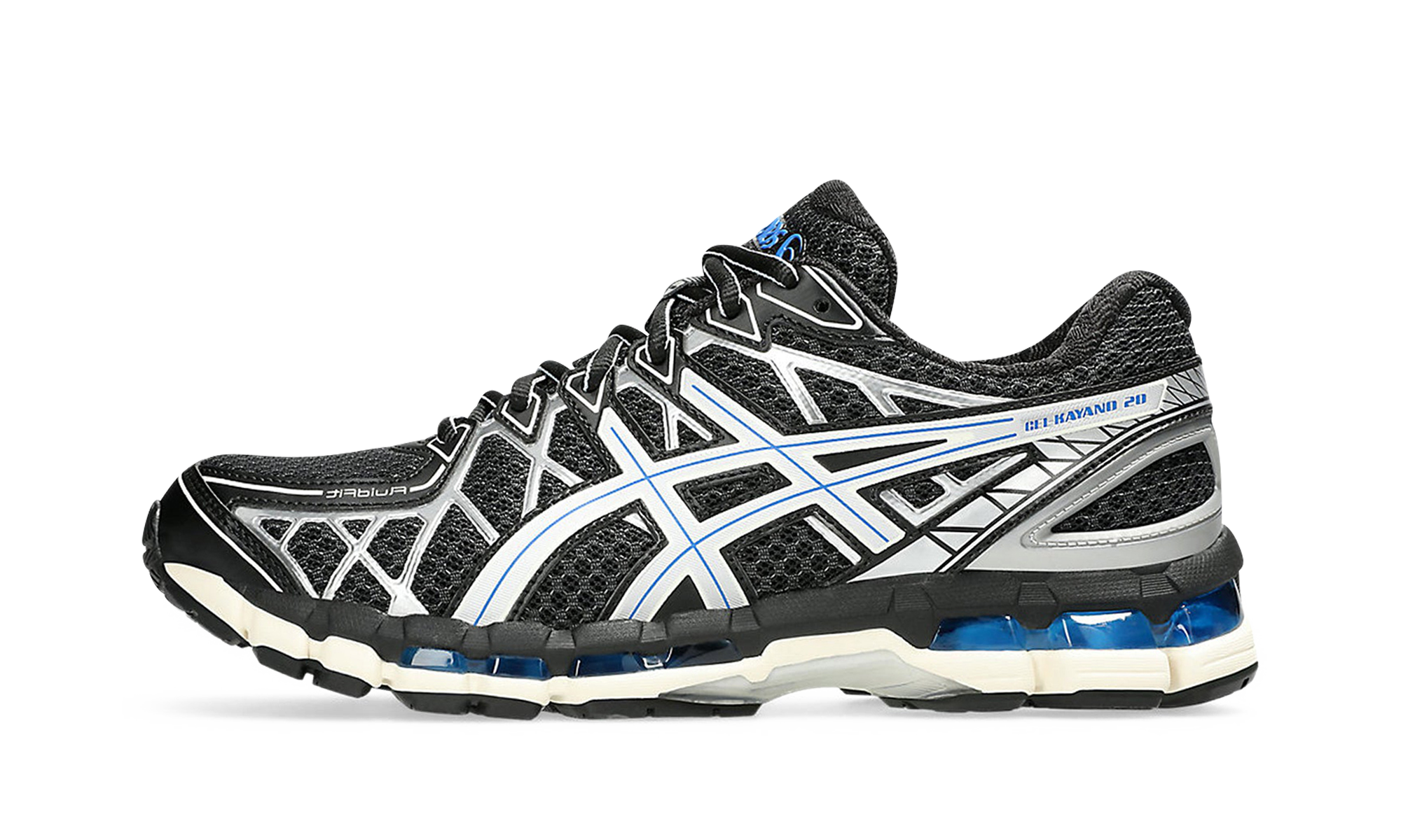 ASICS Gel-Kayano 20 Black Pure Silver
