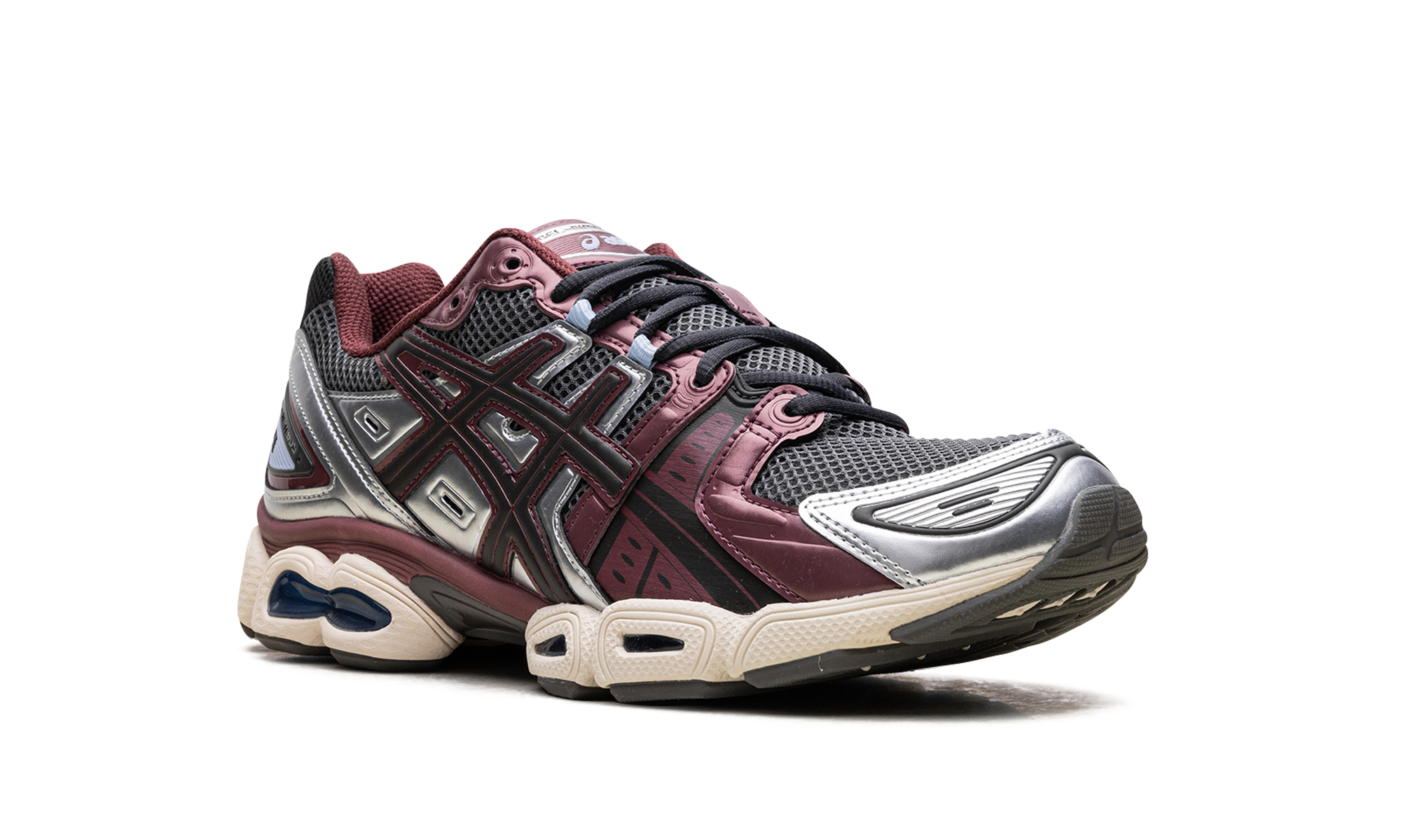 ASICS Gel-Nimbus 9 Truffle Grey Dark Cherry 2