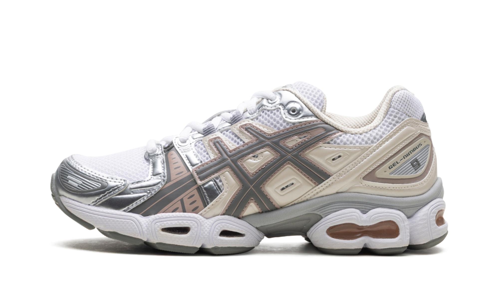 ASICS Gel-Nimbus 9 White Oatmeal (W) 1