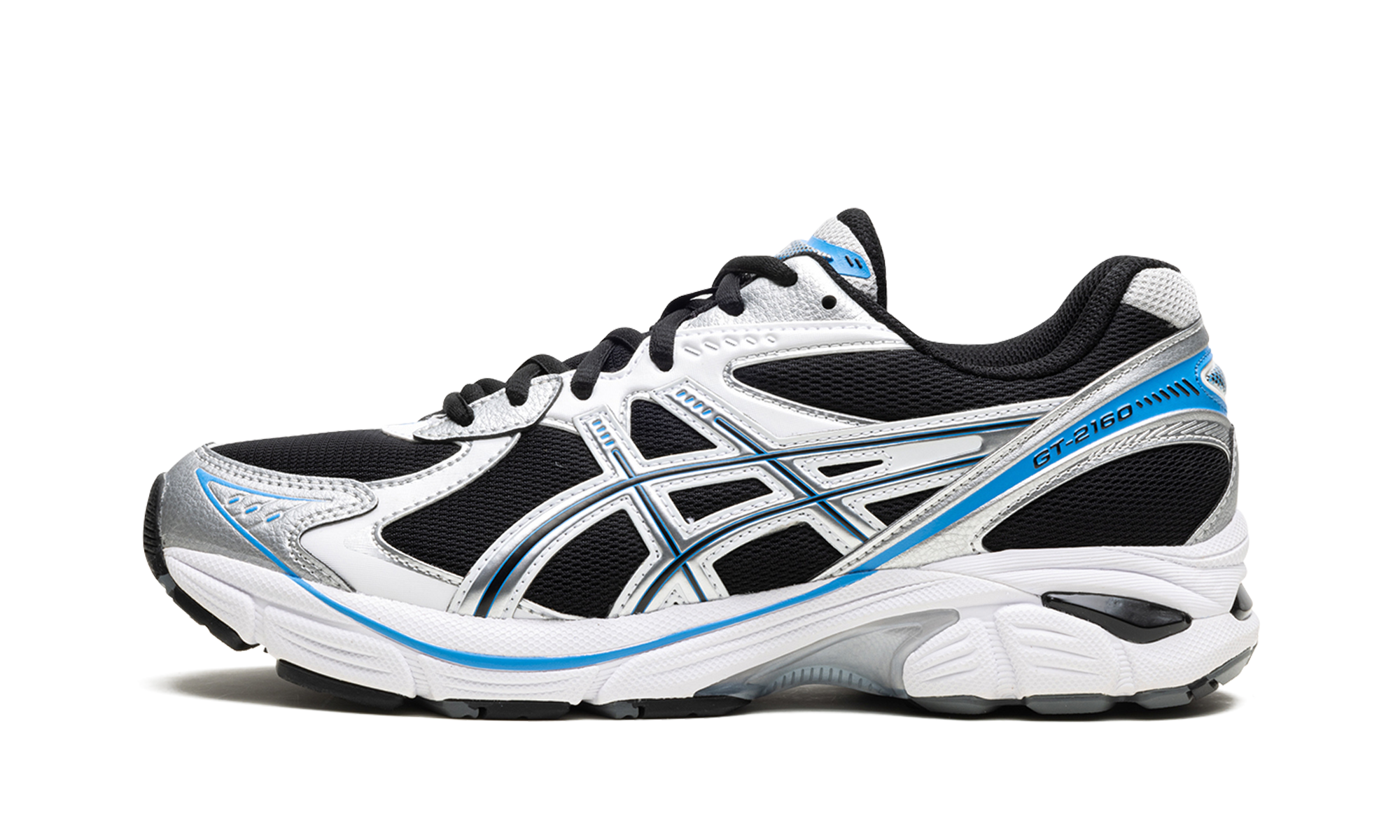 ASICS GT-2160 Black Pure Silver Bright Blue