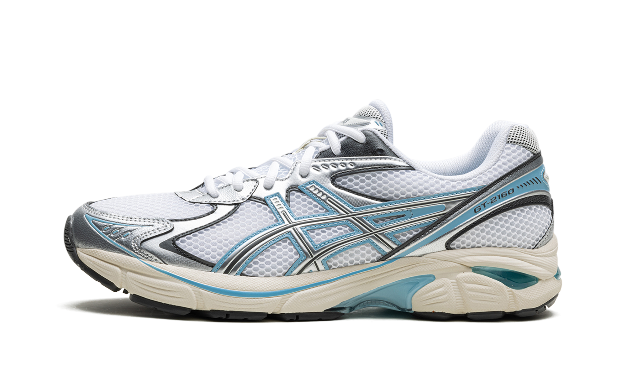 ASICS GT-2160 White Pure Silver Blue 1