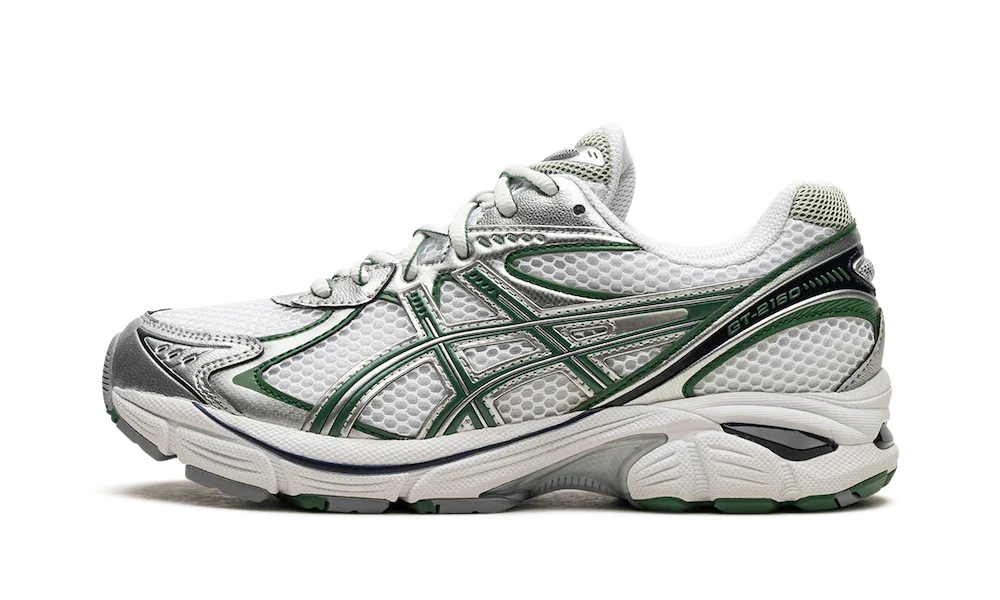 ASICS GT-2160 White Shamrock Green 1