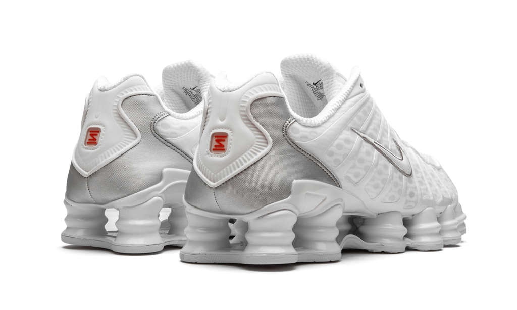 Nike Shox TL White Metallic Silver