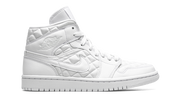 Air Jordan 1 Mid Quilted White (W)