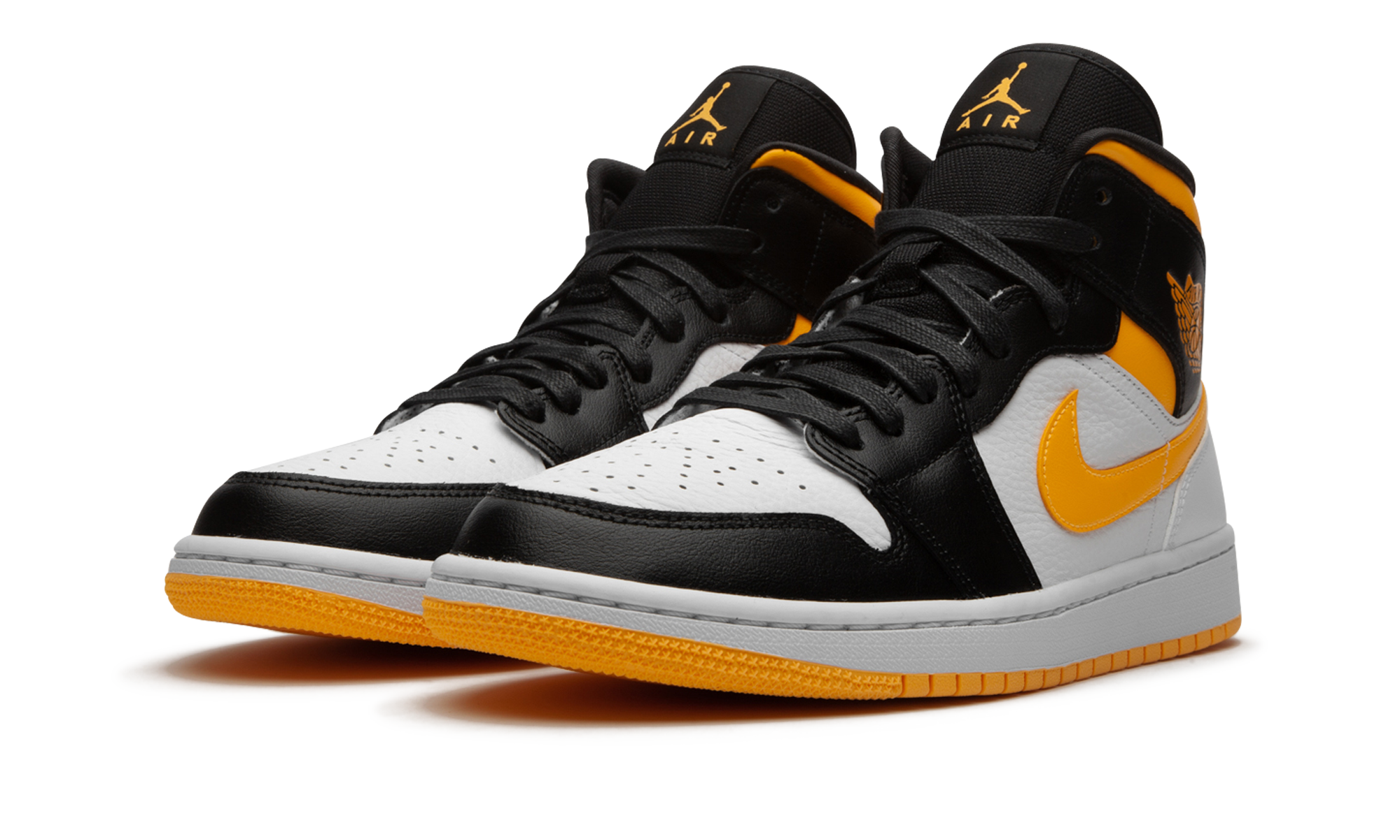 Jordan 1 Mid Laser Orange Black (W) 3