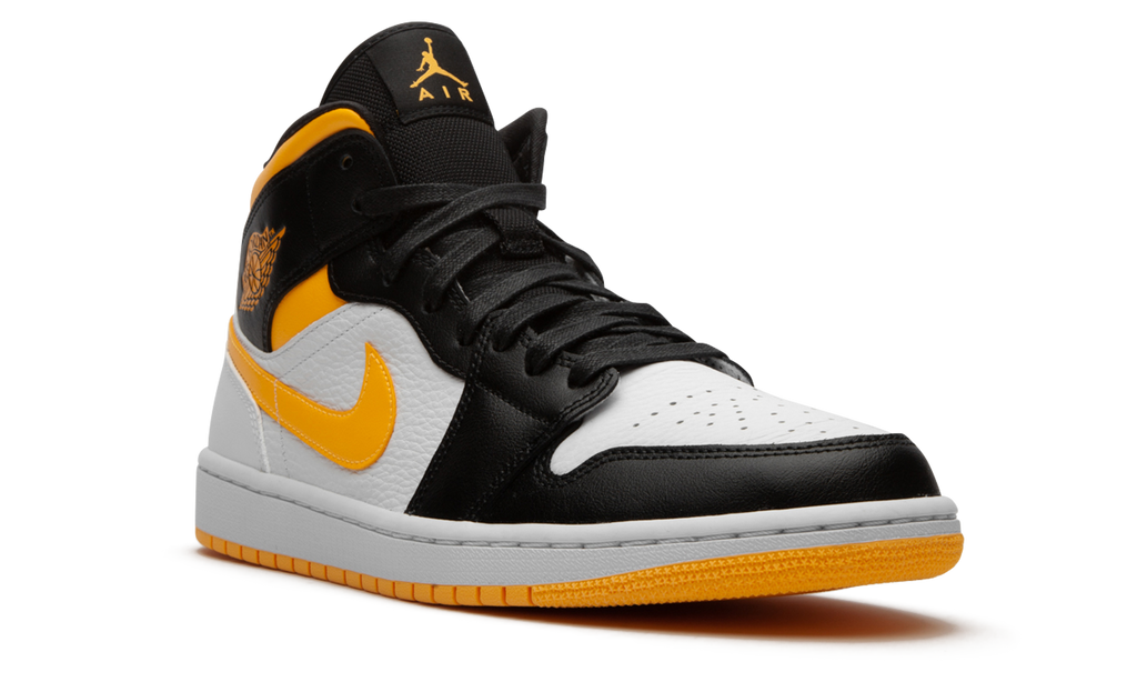 Jordan 1 Mid Laser Orange Black (W) 8