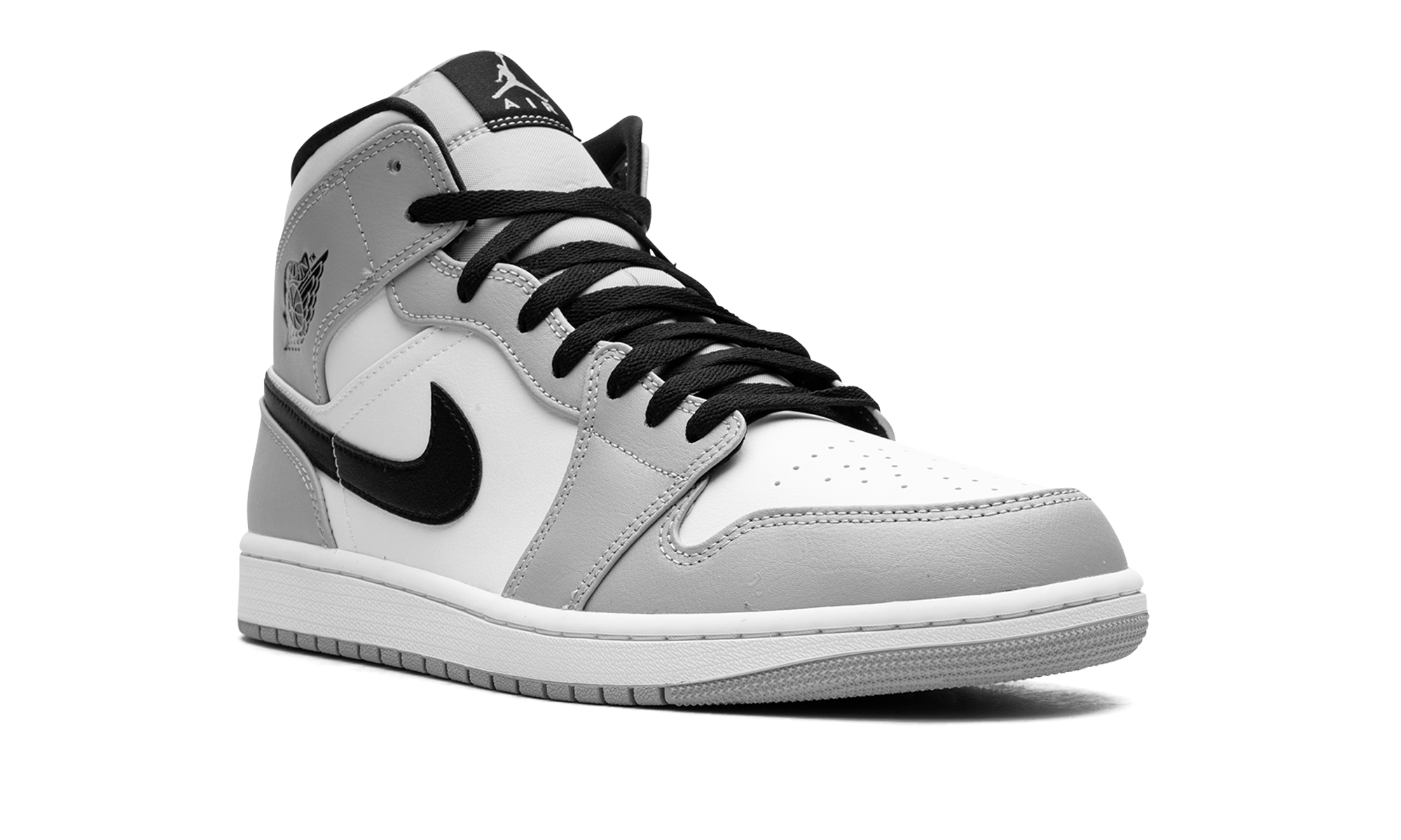 Jordan 1 Mid Light Smoke Grey 2