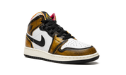 Jordan 1 Mid SE Orange Wear Away (GS) 2