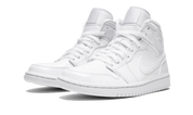 Jordan 1 Mid Triple White (W) 3