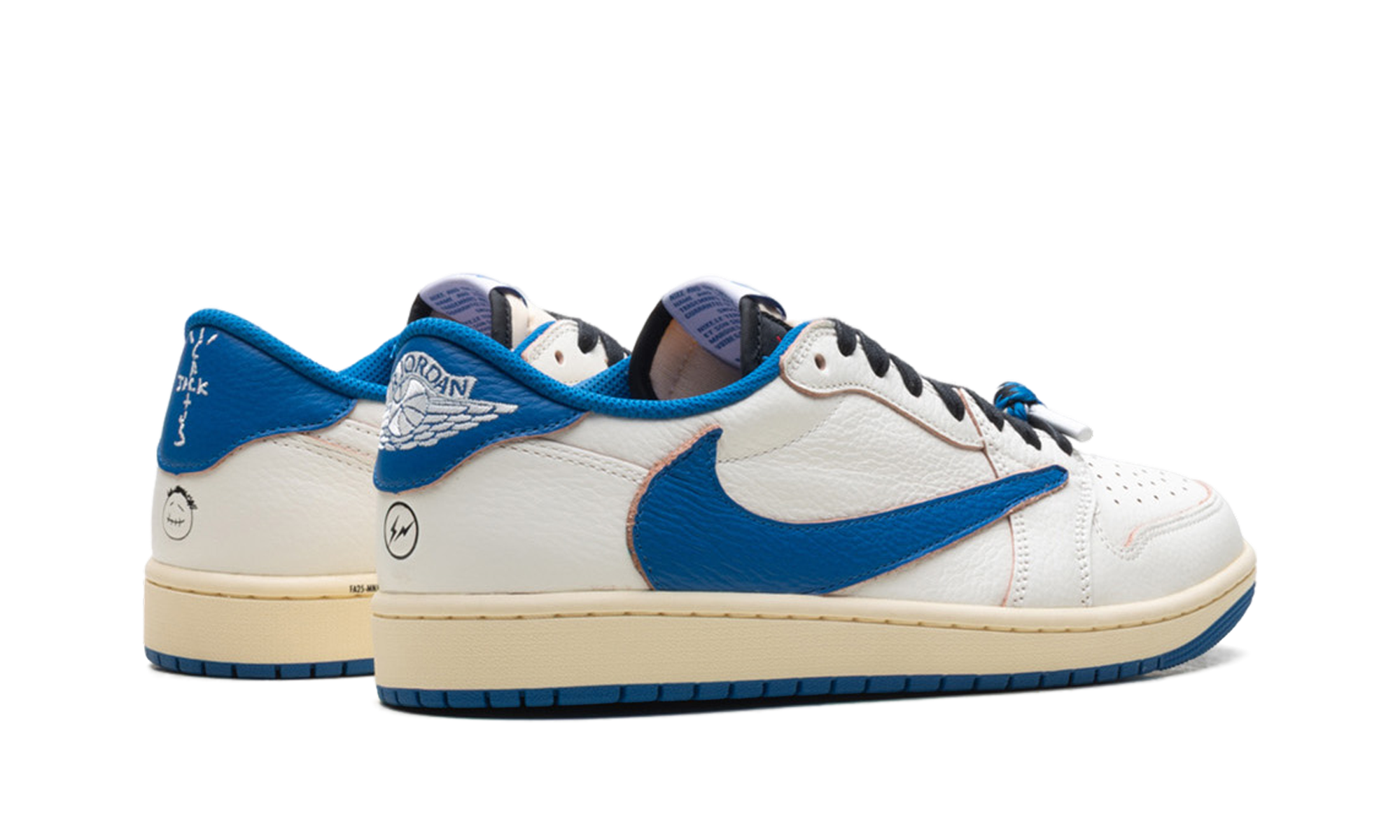 Jordan 1 Retro Low OG SP Fragment x Travis Scott Sail Military Blue 4