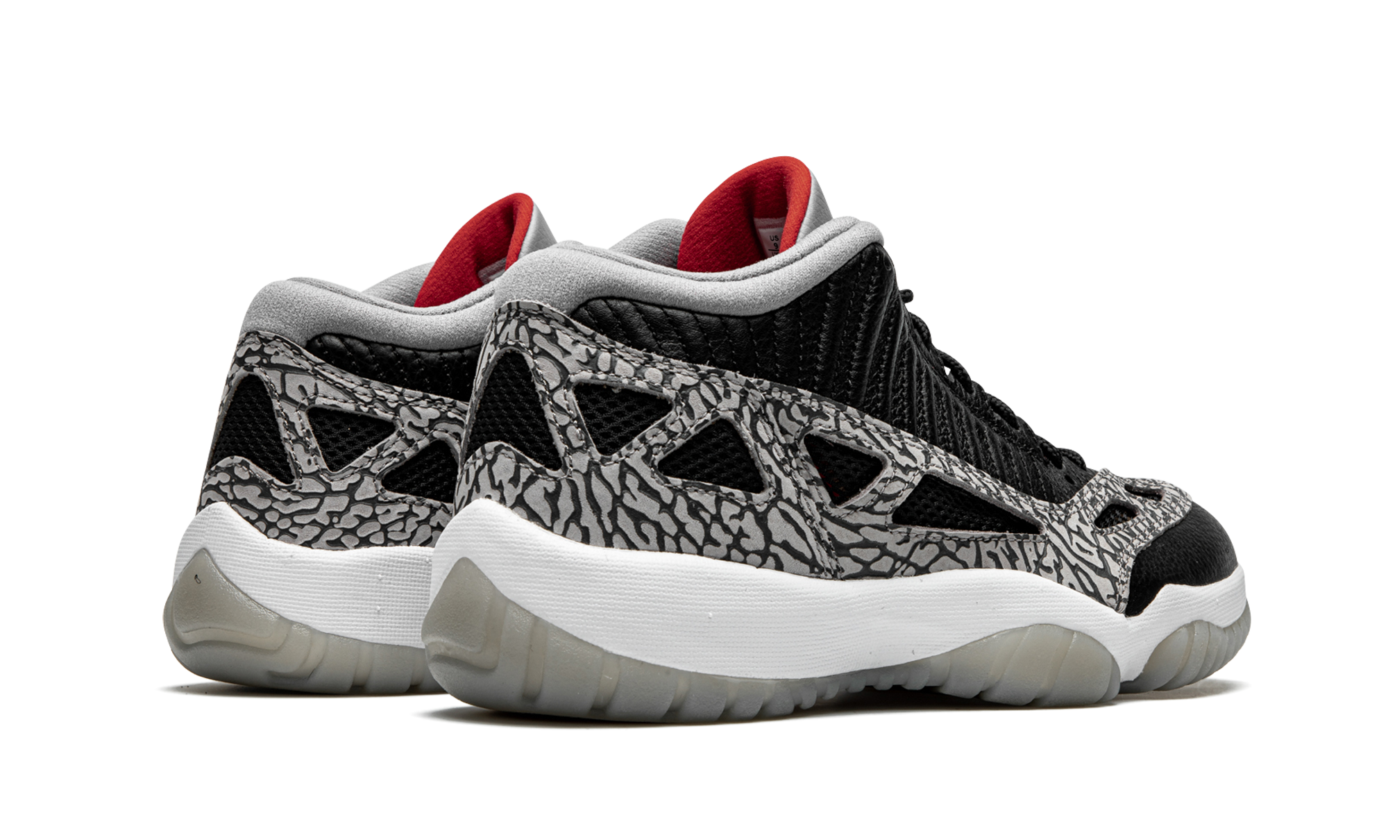 Jordan 11 Retro Low IE Black Cement