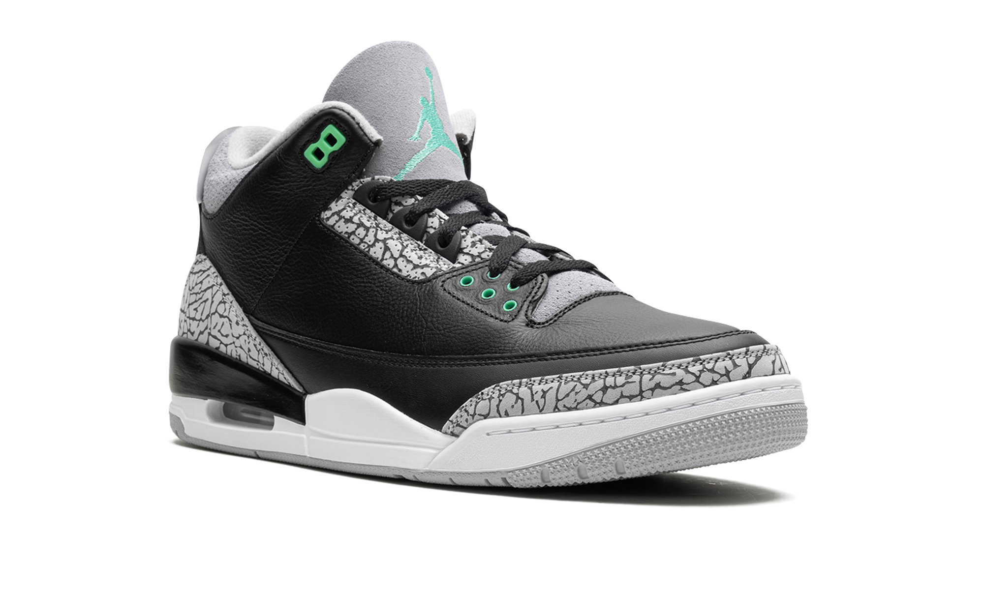 Jordan 3 Retro Green Glow 2