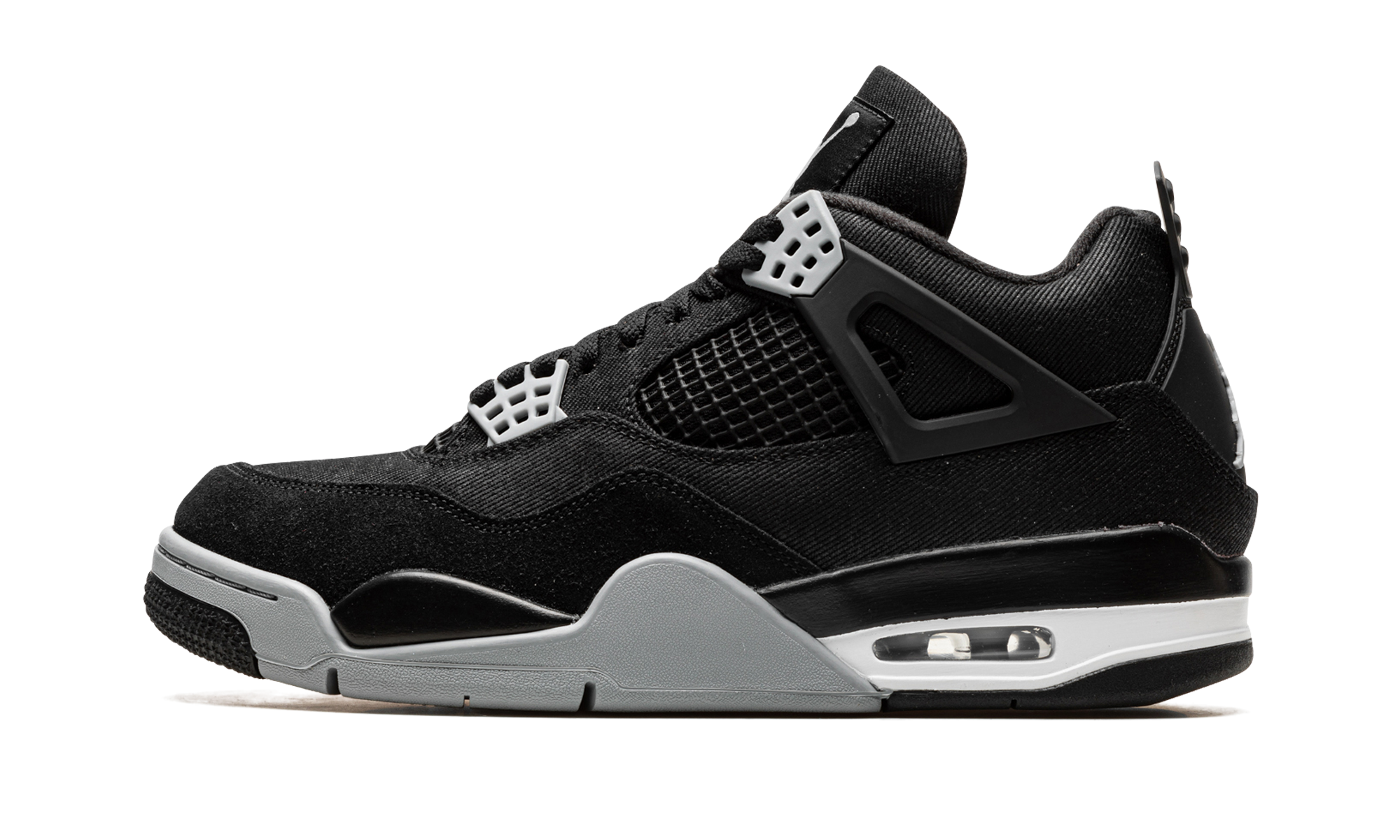 Jordan 4 Retro SE Black Canvas 1