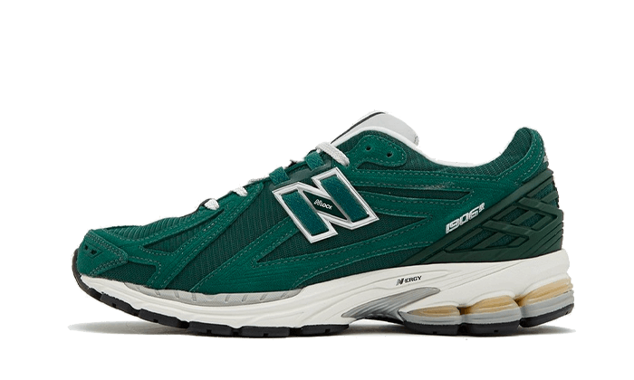 New Balance 1906r Green Suede metallic Silver 1