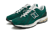 New Balance 1906r Green Suede metallic Silver 2